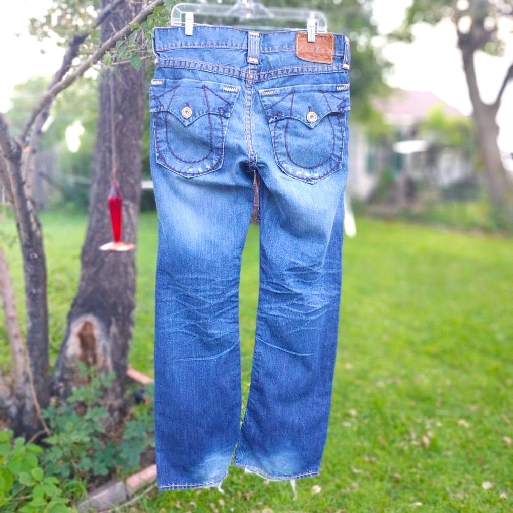 True Religion Billy Super T Jeans 33 Tagged (38” Waist Flat) | Men’s Bootcut USA